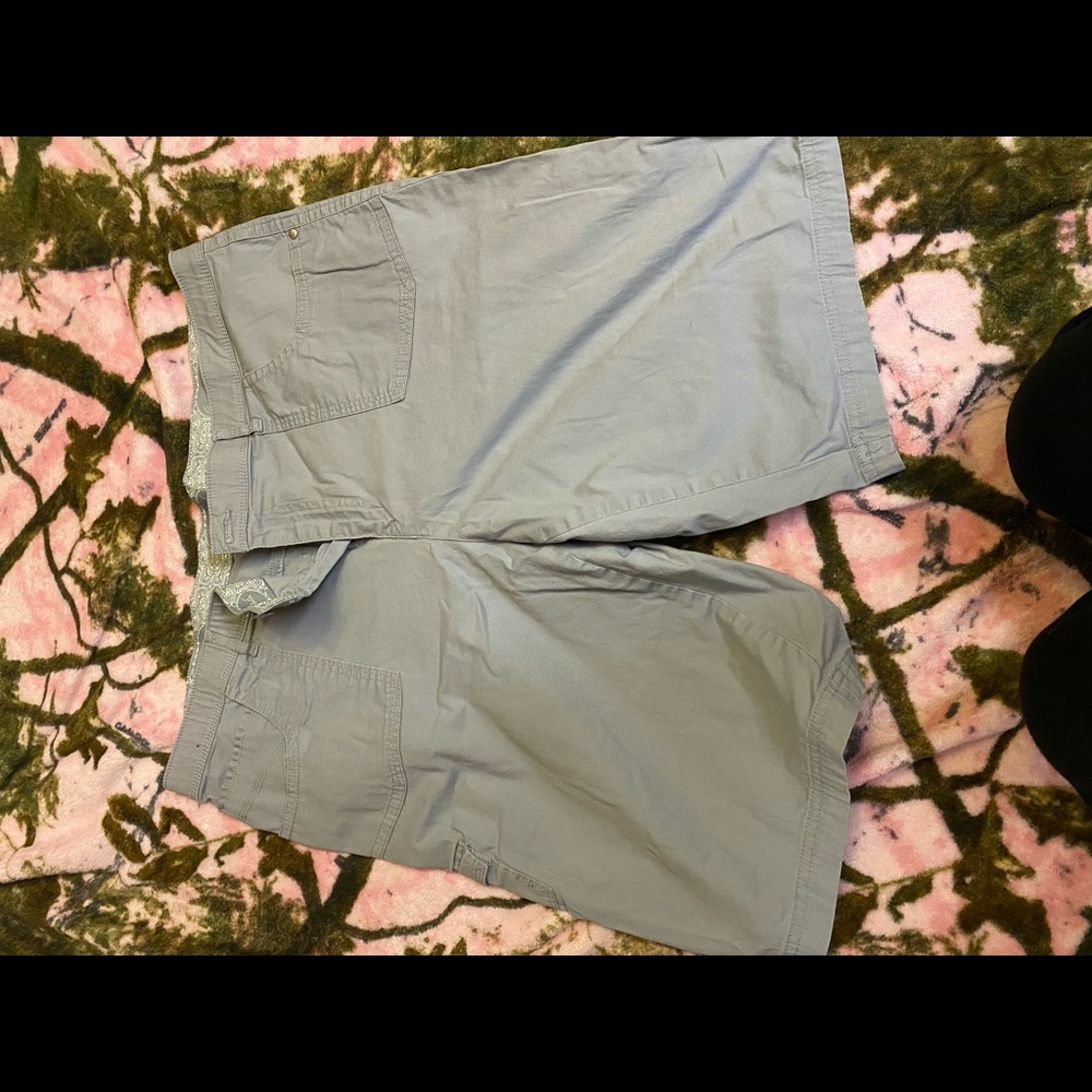 Grey Khaki Shorts